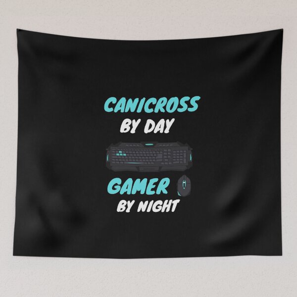 Item preview, Canicross Gamer designed and sold by SnowballStep.