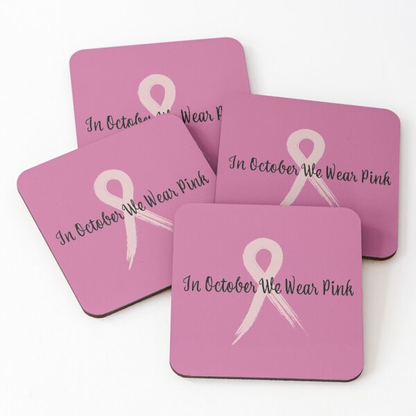 Item preview, In October We Wear Pink designed and sold by sunkissedgrafix.