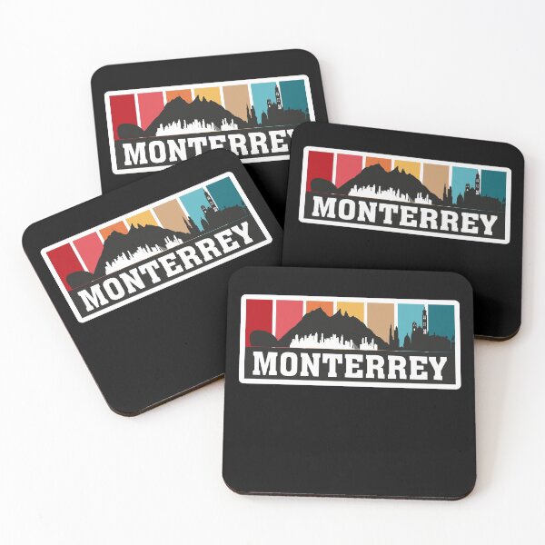 Item preview, Monterrey Mexico Travel Souvenir Skyline Silhouette Mexican Flag designed and sold by TeeHome.