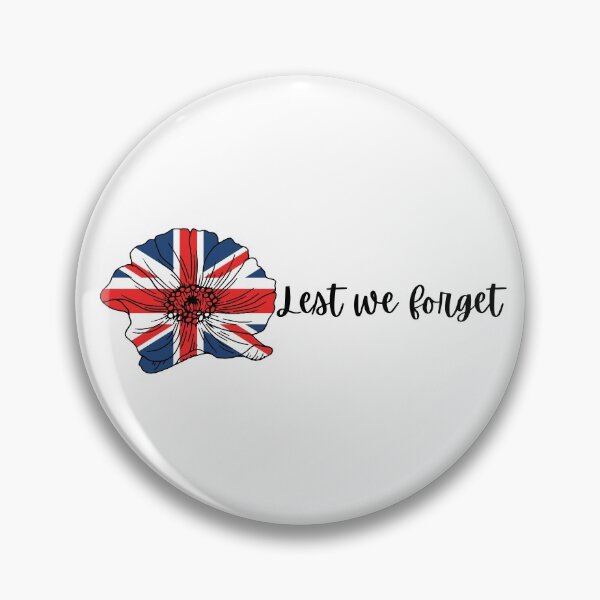 Item preview, Lest we forget union jack designed and sold by DK-PODsolutions.