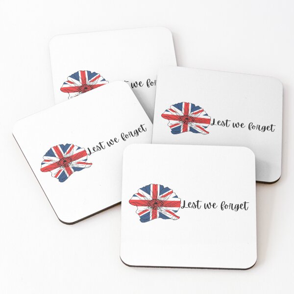 Item preview, Lest we forget union jack designed and sold by DK-PODsolutions.