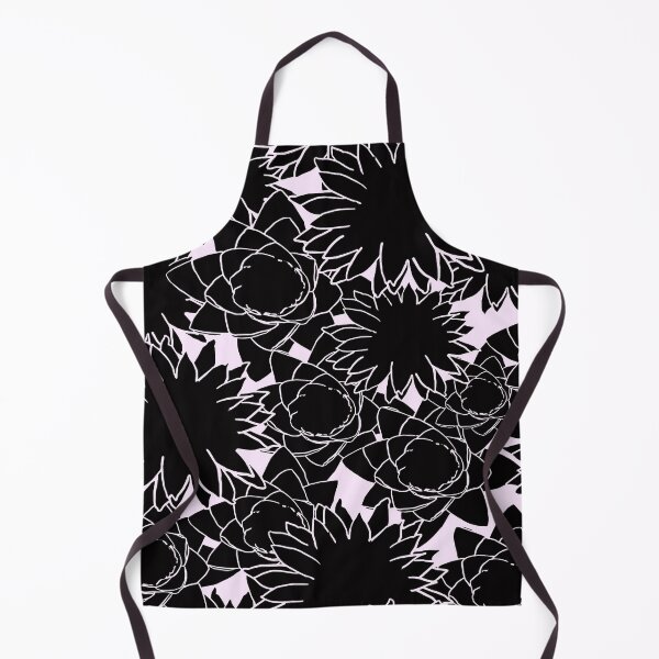 Item preview, Abstract Black Flowers on White designed and sold by AlteredAtelier.