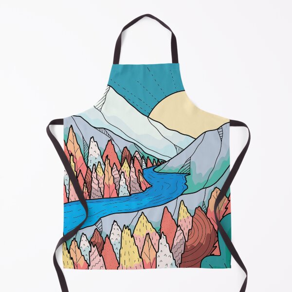 Item preview, The autumn valley stream designed and sold by Swadeillustrations.