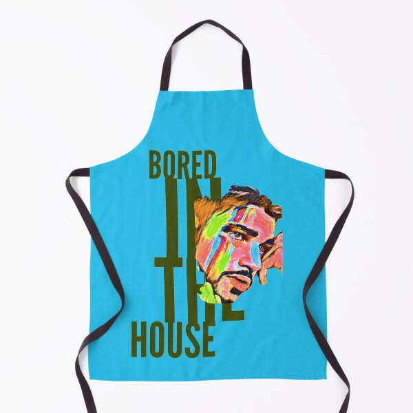 Item preview, Bored in the House (painted man face) designed and sold by HamiltonmagicTs.