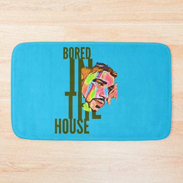 Item preview, Bored in the House (painted man face) designed and sold by HamiltonmagicTs.