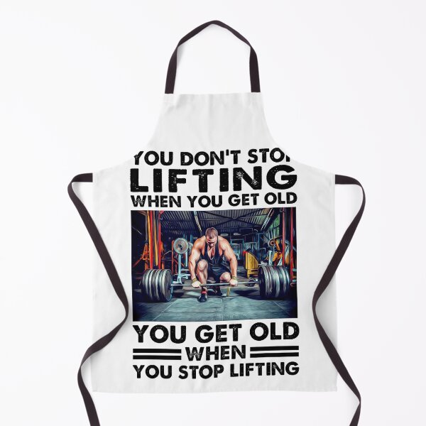 Item preview, You don't stop lifting when you get older you get old when you lift, best gift for lifting lover Essential designed and sold by ThomasTrump.