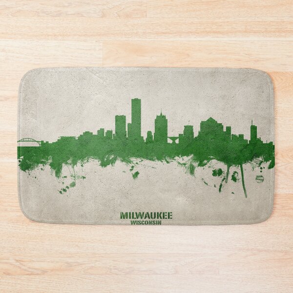 Artikelvorschau, Milwaukee Wisconsin Skyline entworfen und verkauft von ArtPrints.