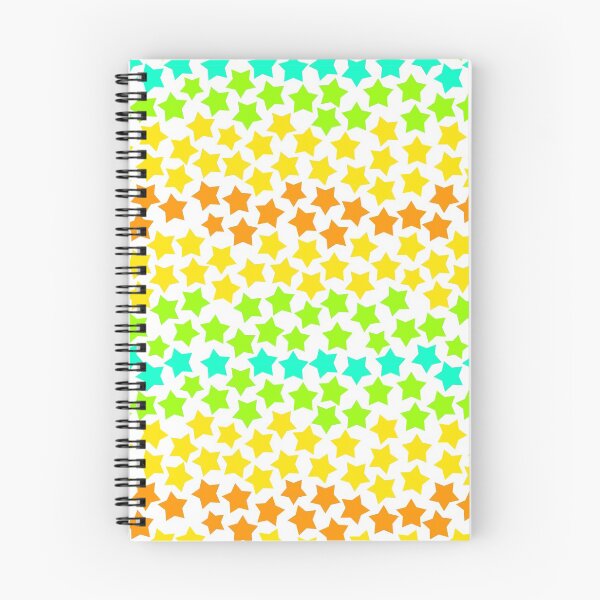 Item preview, Cartoon colorful stars on white pattern designed and sold by natalyon.