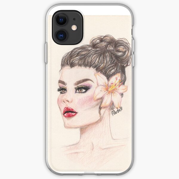 Flower girl iPhone Soft Case