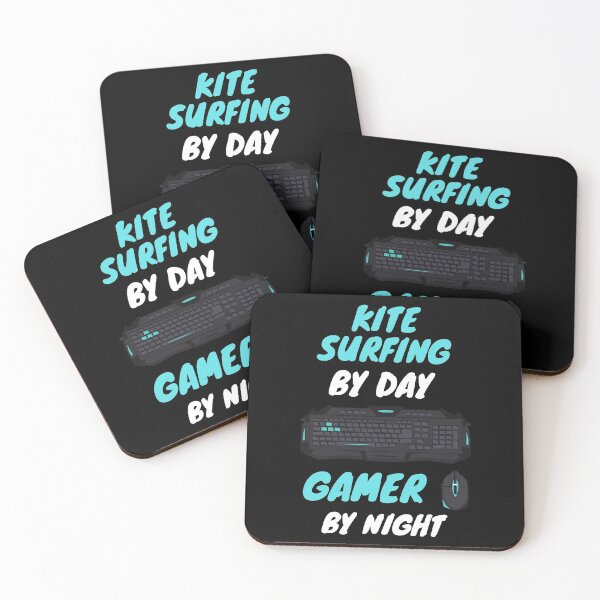 Item preview, Kite surfing Gamer designed and sold by SnowballStep.