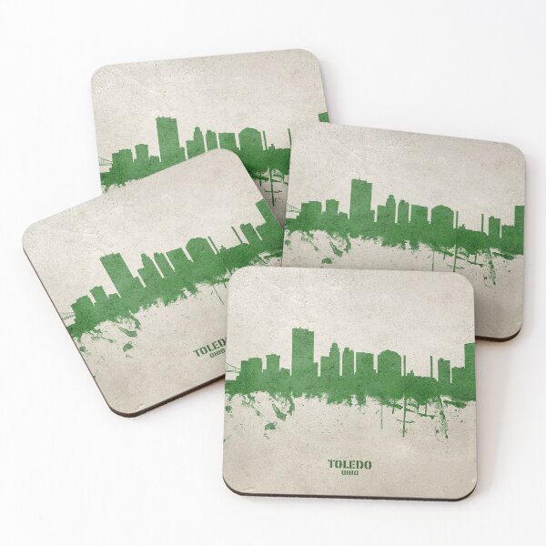 Item preview, Toledo Ohio Skyline designed and sold by ArtPrints.