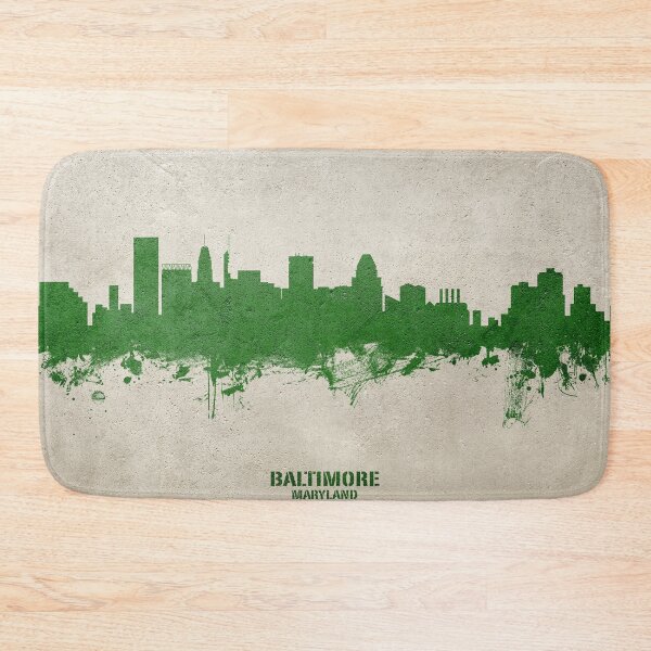 Item preview, Baltimore Maryland Skyline designed and sold by ArtPrints.