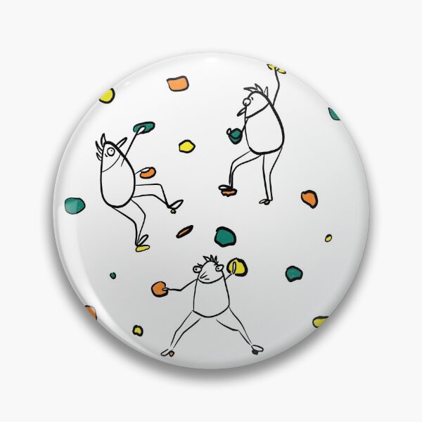 Item preview, Rock Climbing Candy Corn Man designed and sold by NakakiArt.