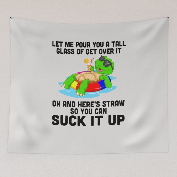 Item preview, Let Me Pour You A Tall Glass Of Get Over It Turtle designed and sold by CreativeGift.