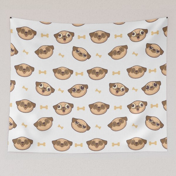 Item preview, Kawaii Pugs designed and sold by pugmom4.