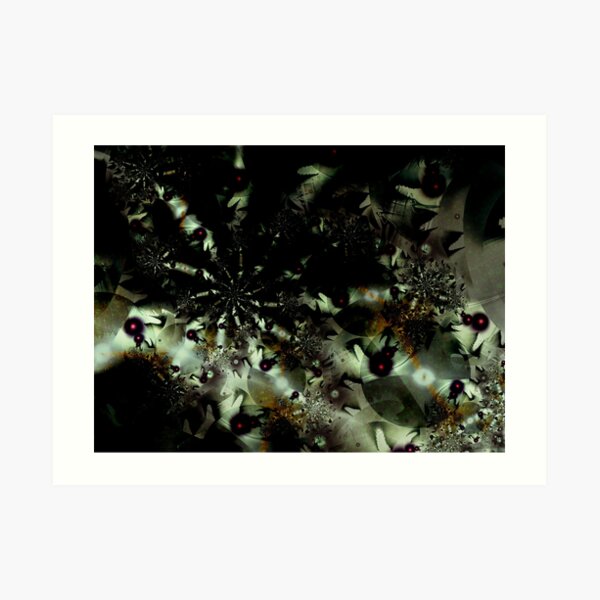 Dark Fairies Art Print