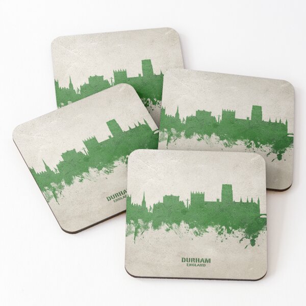 Item preview, Durham England Skyline Cityscape designed and sold by ArtPrints.