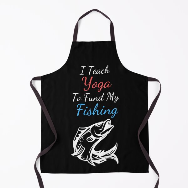 Item preview, Fishing Yoga Teacher designed and sold by SnowballStep.