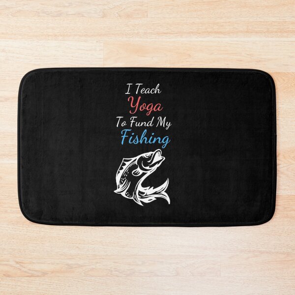 Item preview, Fishing Yoga Teacher designed and sold by SnowballStep.