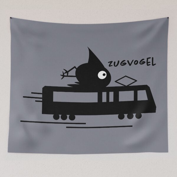 Item preview, Funny raven as a migratory bird designed and sold by spontania.