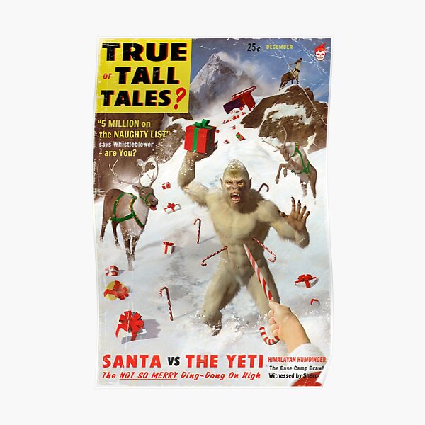 Santa vs The Yeti Poster