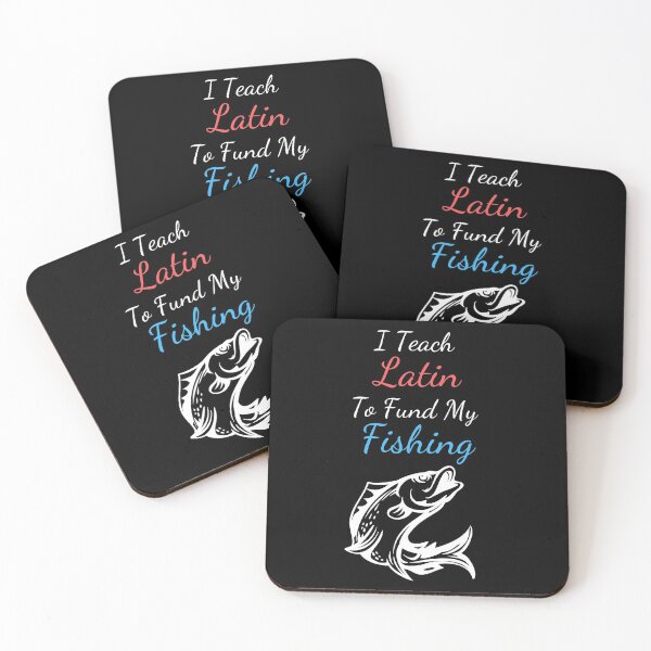 Item preview, Fishing Latin Teacher designed and sold by SnowballStep.