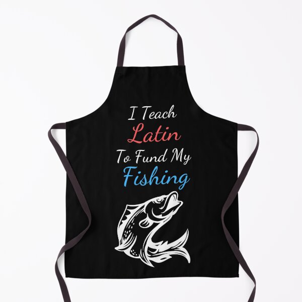 Item preview, Fishing Latin Teacher designed and sold by SnowballStep.