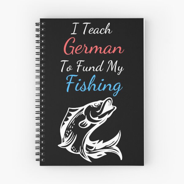 Item preview, Fishing German Teacher designed and sold by SnowballStep.