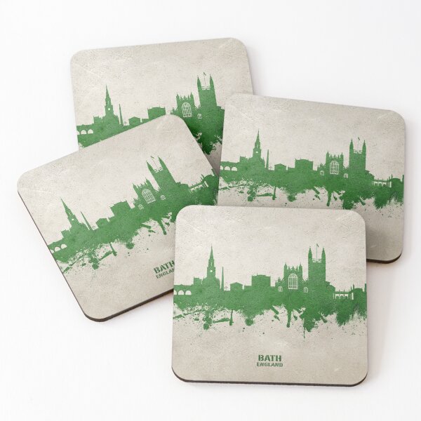 Item preview, Bath England Skyline Cityscape designed and sold by ArtPrints.