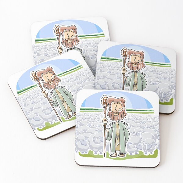 Item preview, Bible story cartoon The Good Shepherd designed and sold by Glikalight.