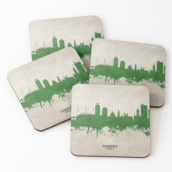 Item preview, Cardiff Wales Skyline designed and sold by ArtPrints.