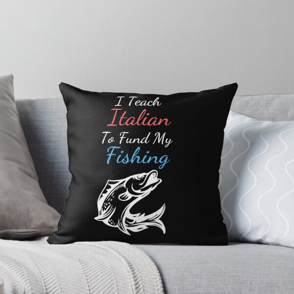 Item preview, Fishing Italian Teacher designed and sold by SnowballStep.