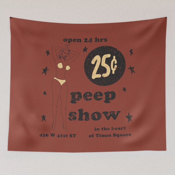 Item preview, 25 Cent Peep Show (vintage/distressed) designed and sold by Texterns.
