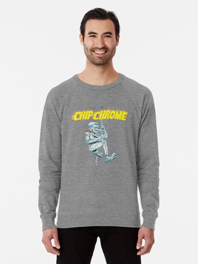 Chip chrome mic swing crewneck clearance