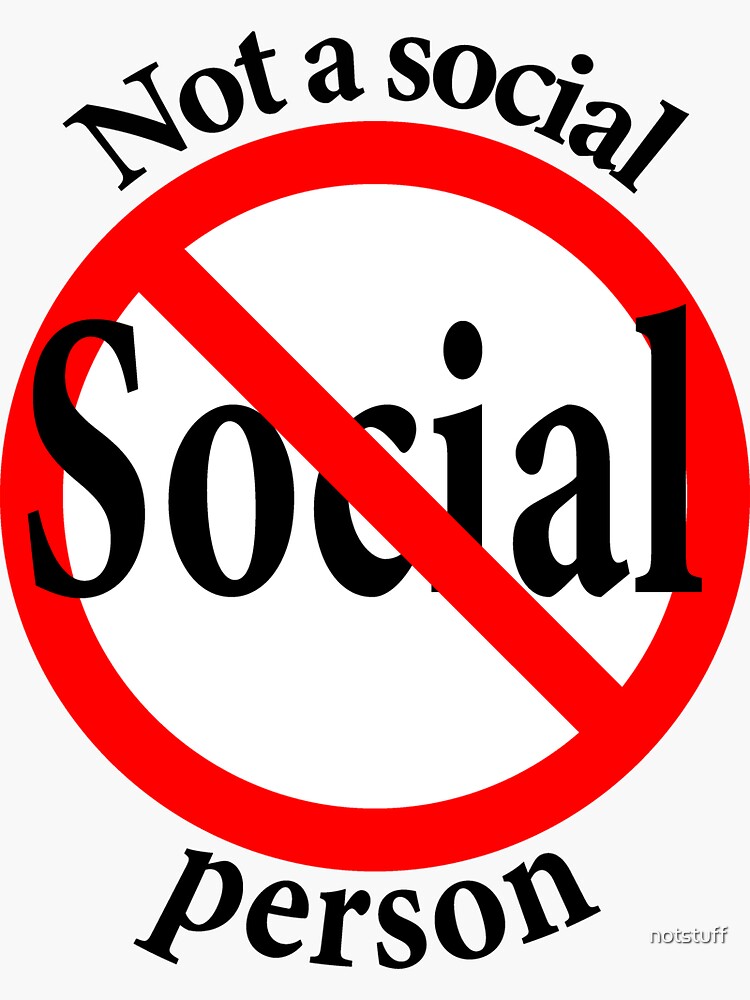 Not a Social Guy - Not a Social Gal by notstuff