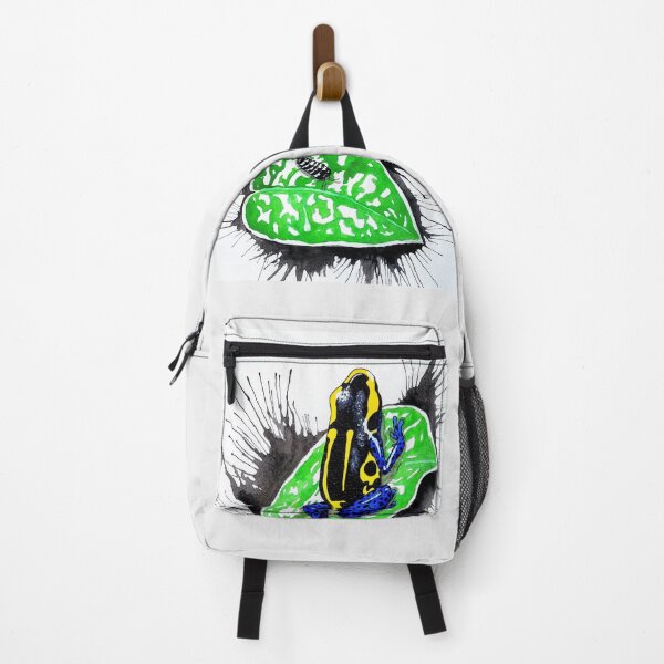 Item preview, T. Bakhuis Dart Frog & Zebra Isopod Watercolor designed and sold by Gyngr-art.