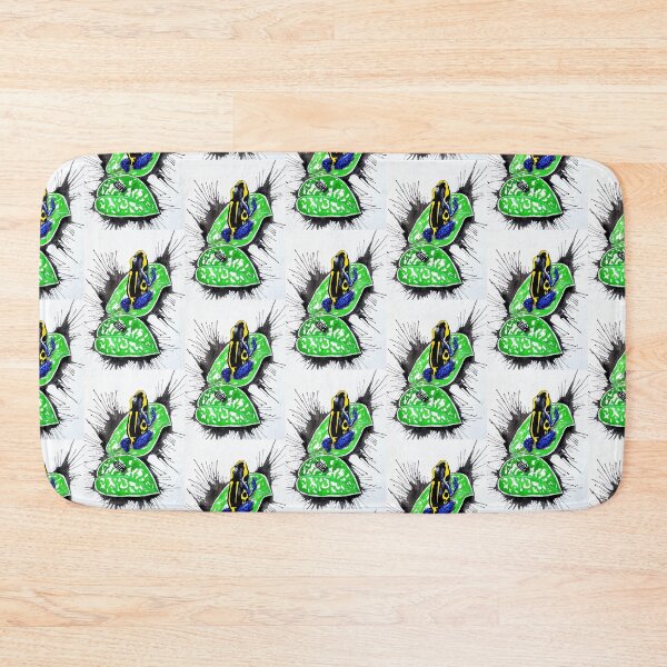 Item preview, T. Bakhuis Dart Frog & Zebra Isopod Watercolor designed and sold by Gyngr-art.