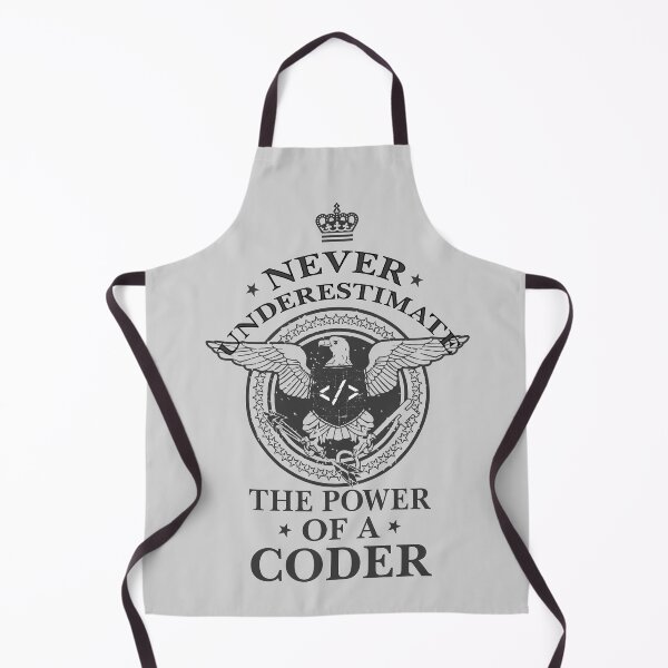 Item preview, Never Underestimate the power of a Coder!   On White designed and sold by clubtee.