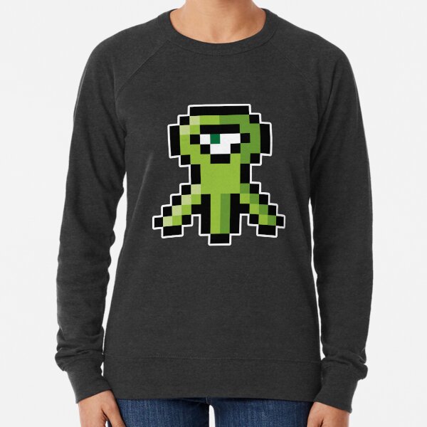 Pixel Alien Lightweight Sweatshirt