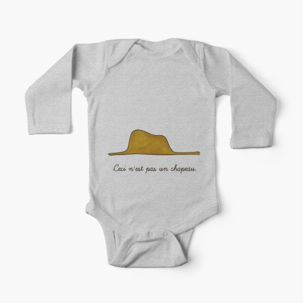 Un chapeau Body manches longues