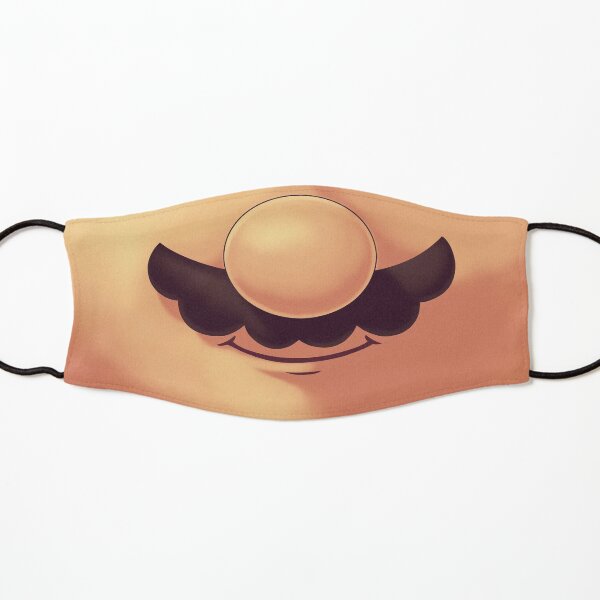 Plumber Mustache Mask // Funny Mouth, Gaming Classics, 80s 90s Platformer Kids Mask