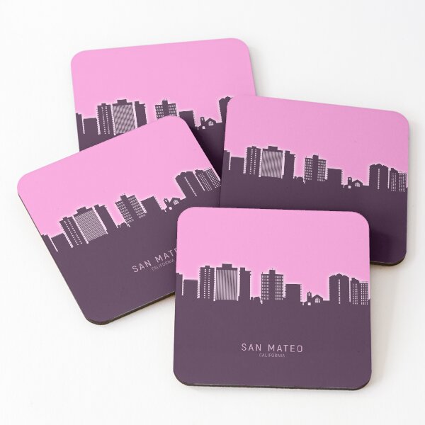 Item preview, San Mateo California Skyline designed and sold by ArtPrints.