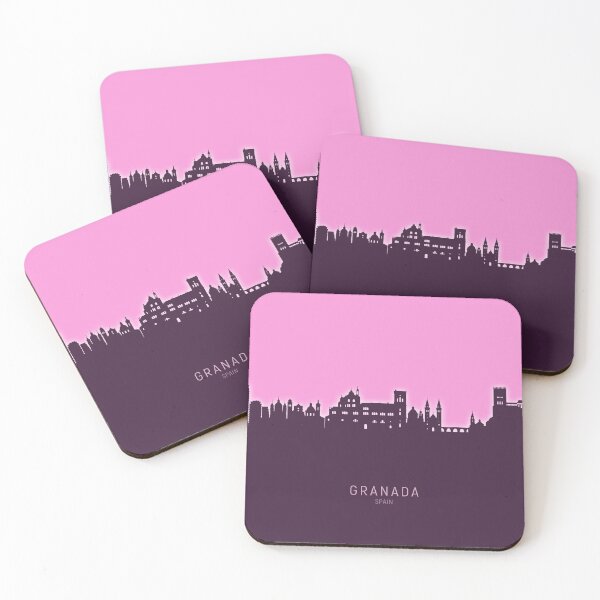 Item preview, Granada Spain Skyline designed and sold by ArtPrints.