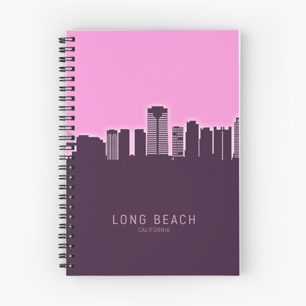 Item preview, Long Beach California Skyline designed and sold by ArtPrints.