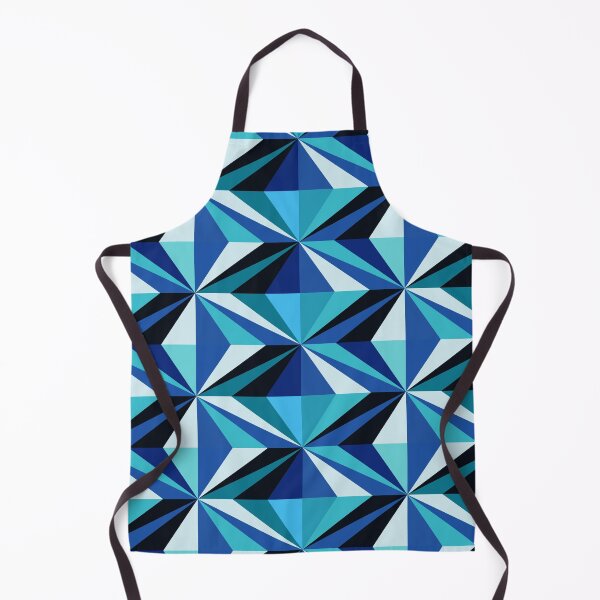 Item preview, Colorful Triangles - Blue designed and sold by Ribeiro Design.