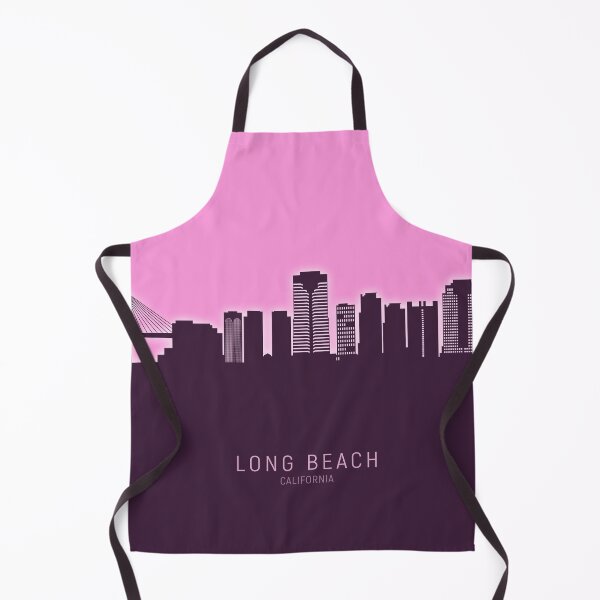 Item preview, Long Beach California Skyline designed and sold by ArtPrints.