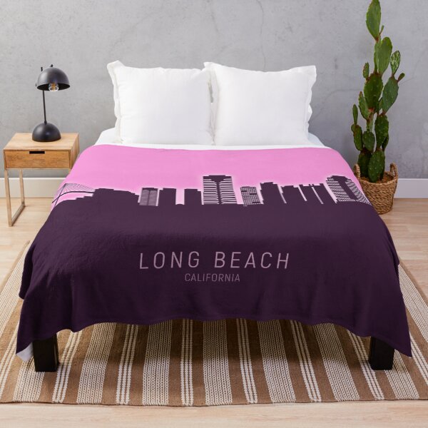 Item preview, Long Beach California Skyline designed and sold by ArtPrints.