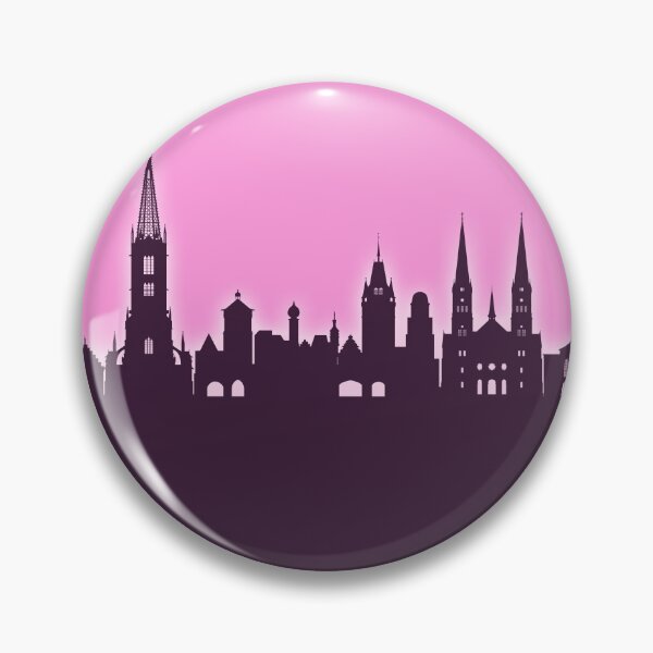 Item preview, Freiburg Germany Skyline designed and sold by ArtPrints.