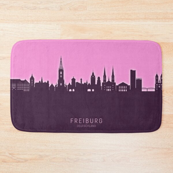 Item preview, Freiburg Germany Skyline designed and sold by ArtPrints.