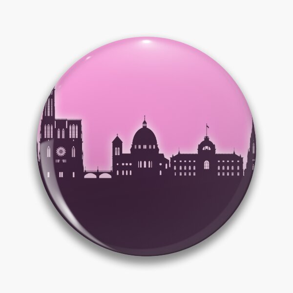 Item preview, Strasbourg France Skyline designed and sold by ArtPrints.